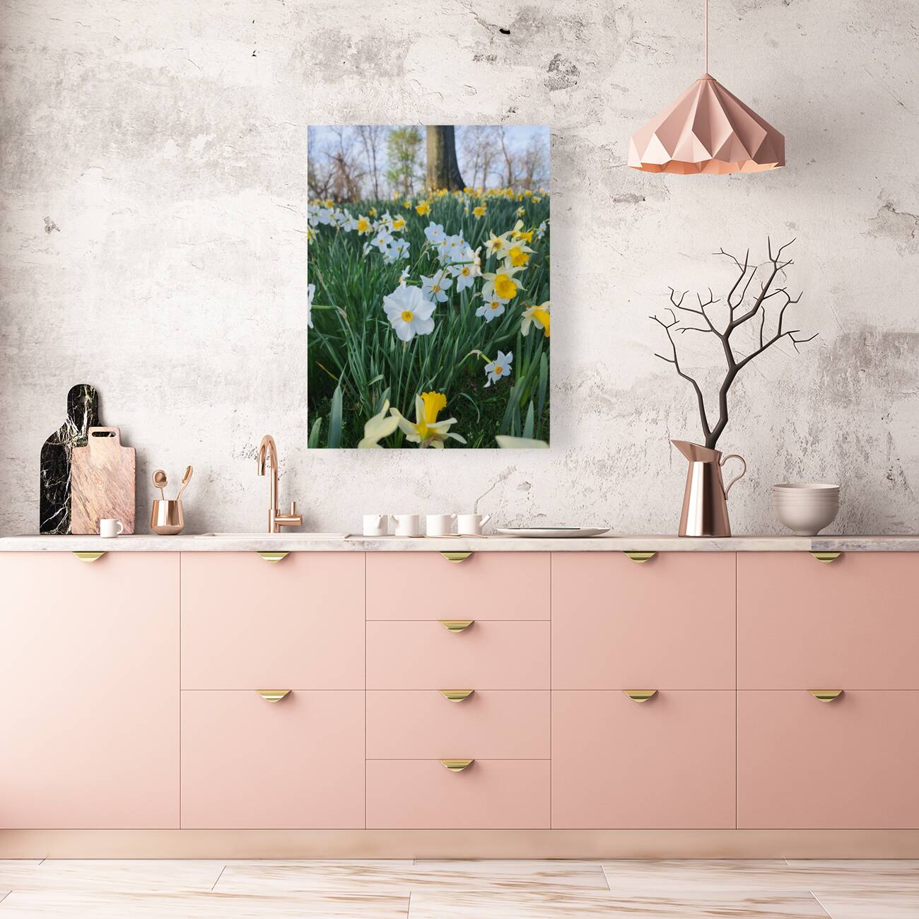 Park Flowers Reproduction