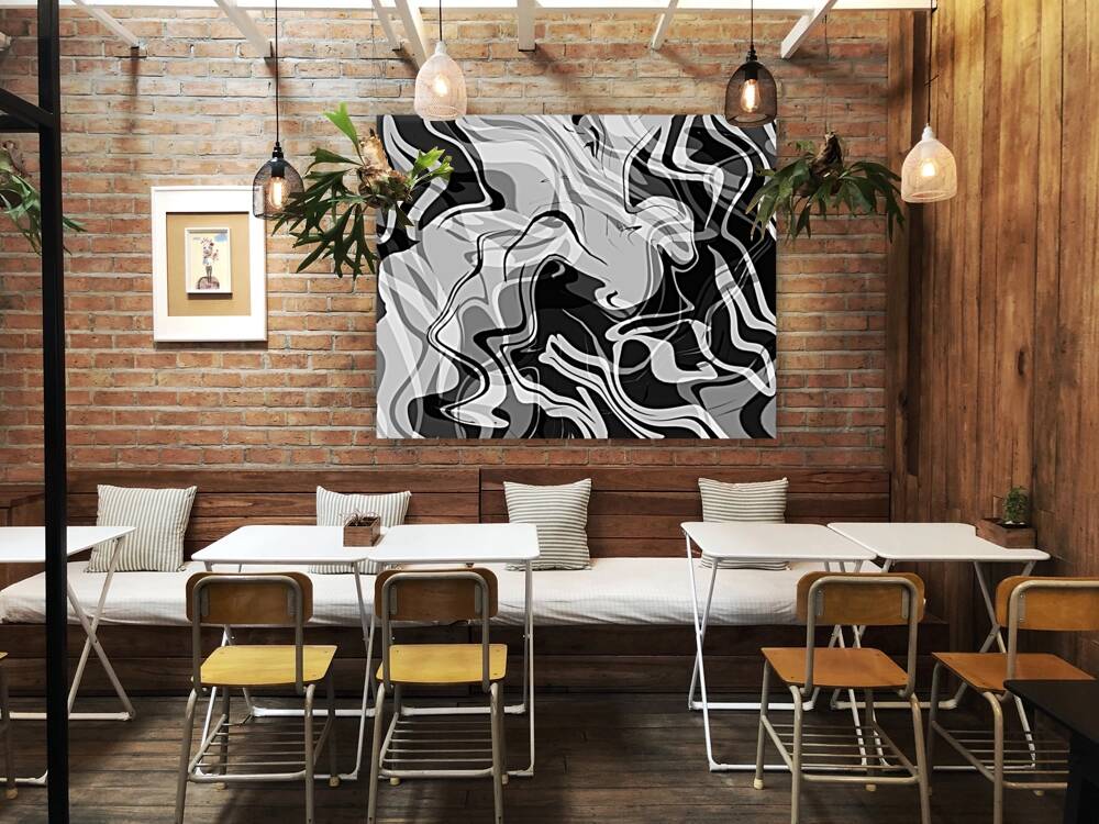 Earthly Dance - B&W Reproduction