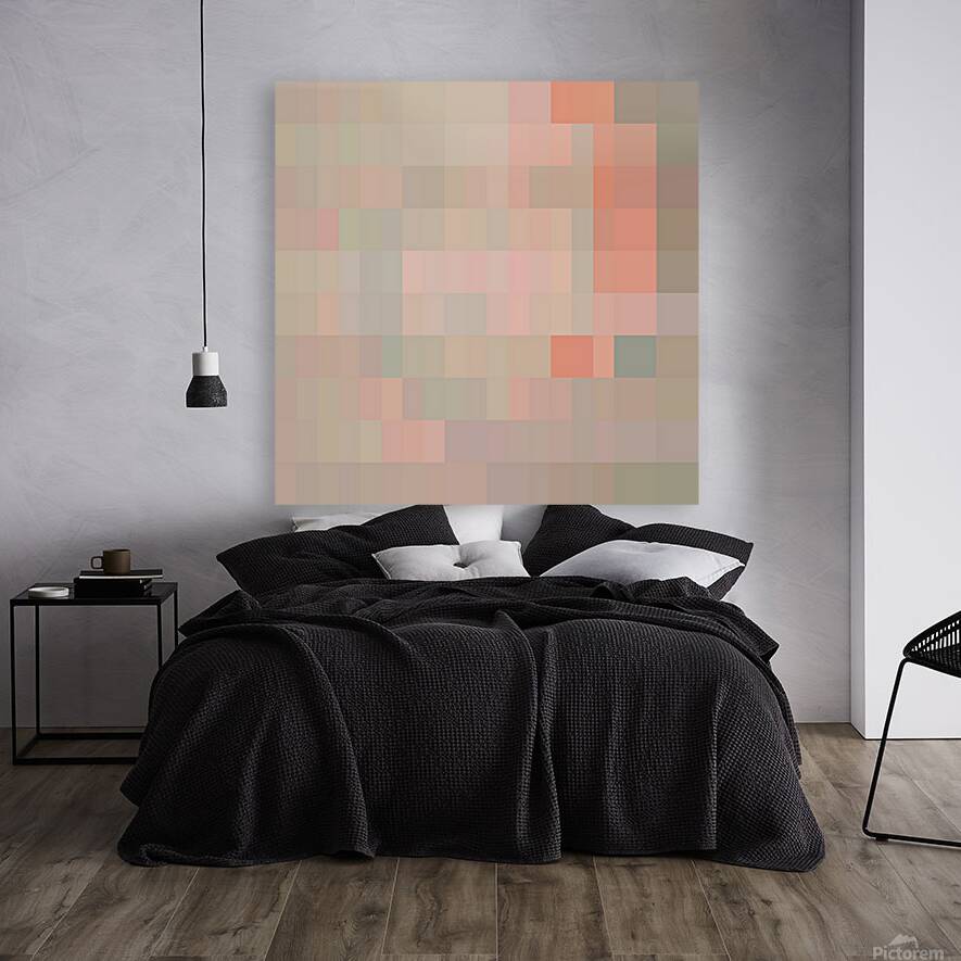 Light Pink Blocks Reproduction
