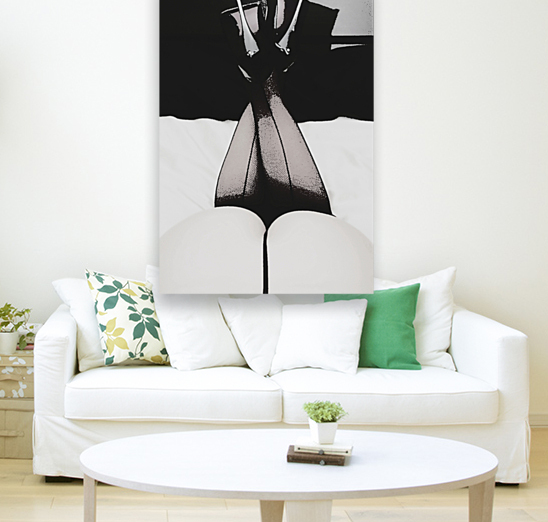 Heels & Legs - B&W Reproduction