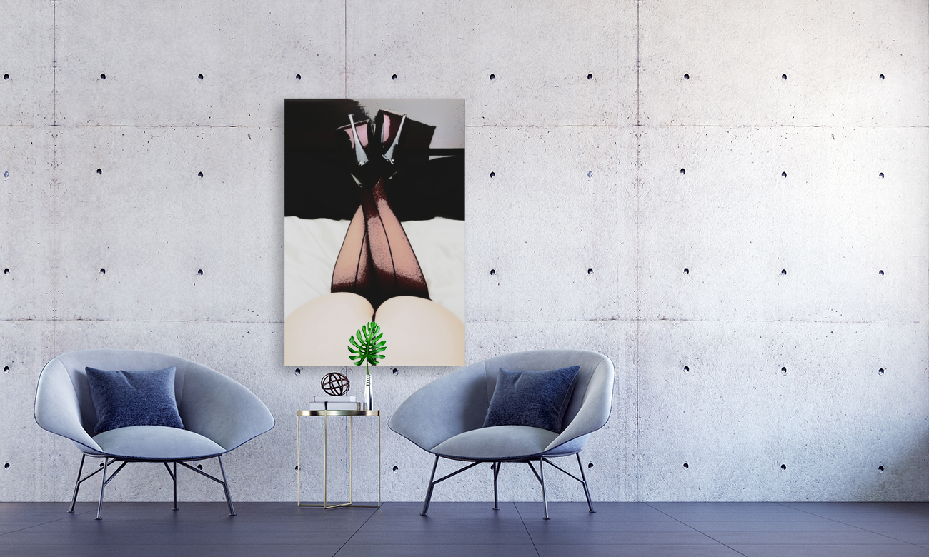 Heels & Legs - White Reproduction