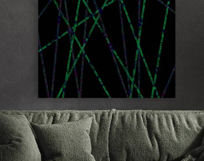 Neon Lines by Millie R Lissow