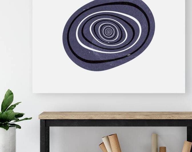 Overlapping Spiral by Millie R Lissow