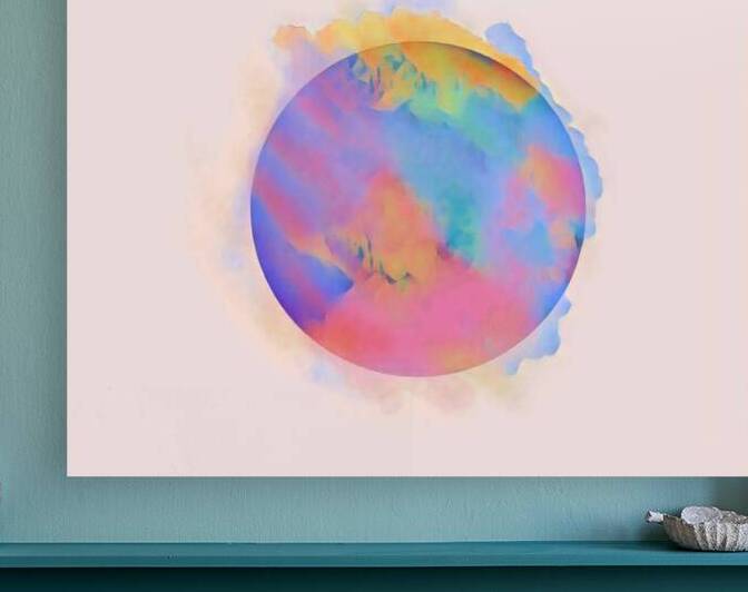 Haze Abstract by Millie R Lissow