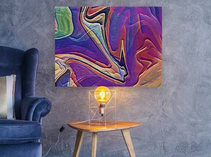 Wave of Vivid Colors by Millie R Lissow