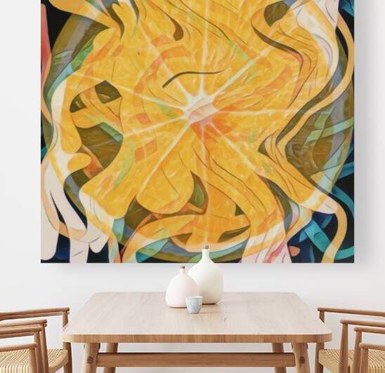 Twisted Orange by Millie R Lissow