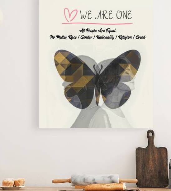 WE ARE ONE - With Text by Millie R Lissow