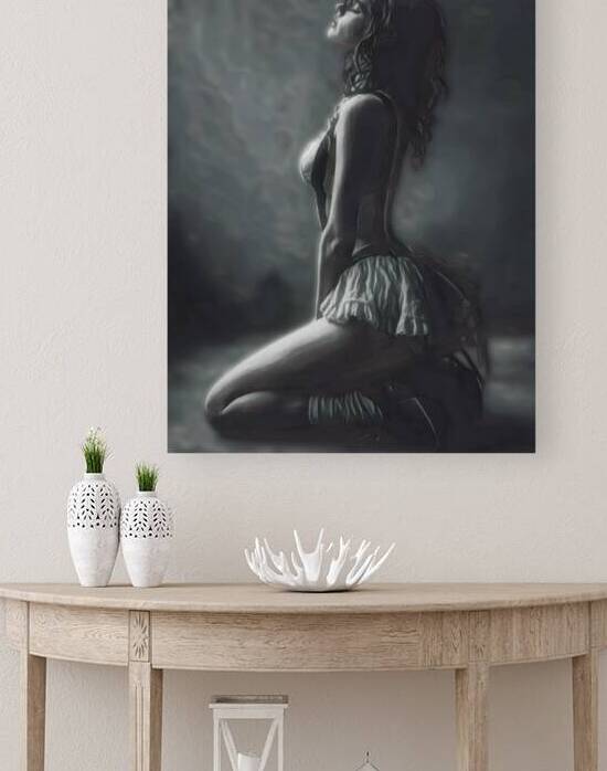 Arched Silence - B&W by Millie R Lissow