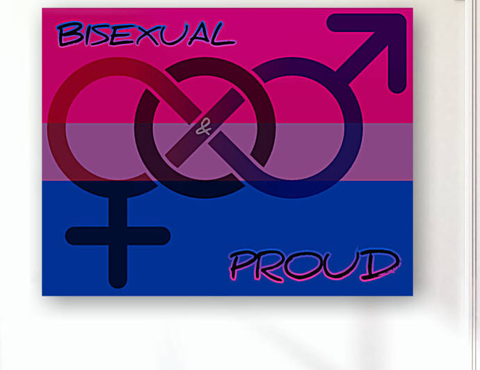 Bisexual Pride by Millie R Lissow