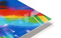 Overlapping Colors HD Metal print