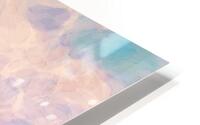 Pink & Blue Smoke HD Metal print