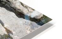 Moving Water - Focused HD Metal print