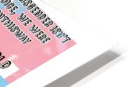 Transgender Support HD Metal print