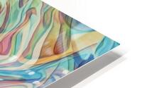 Color Drip HD Metal print