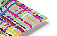Disrupted Grid HD Metal print
