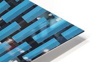 Blue Facade HD Metal print