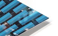 Blue Fascade HD Metal print