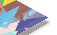 Triangular Movement HD Metal print
