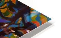 Color Clash HD Metal print