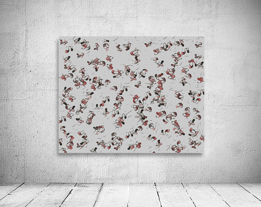 Woven Flames Wall Preview
