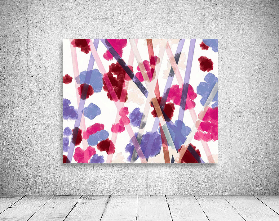 Petals Abstract Wall Preview