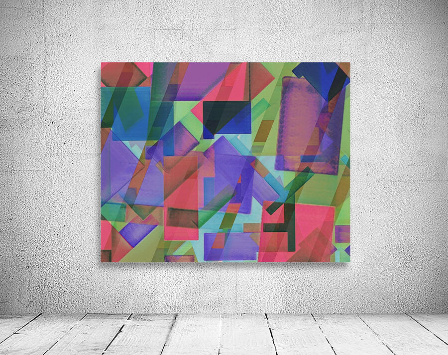 Layering Patterns Wall Preview
