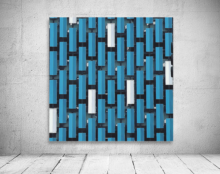 Blue Fascade Wall Preview