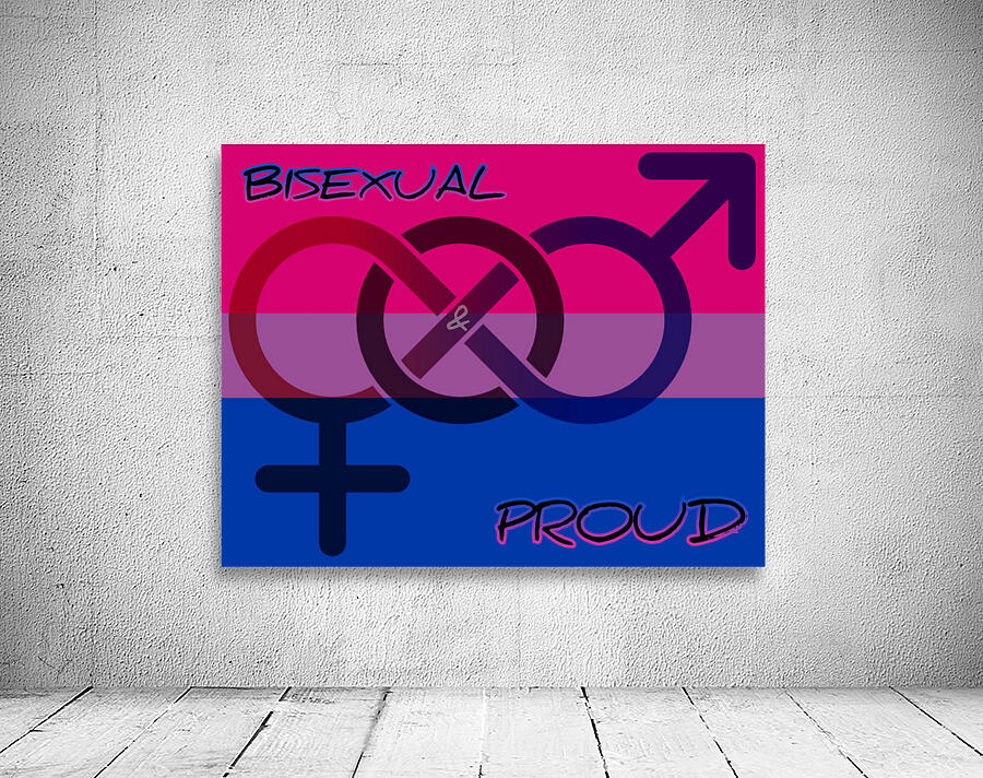 Bisexual Pride Wall Preview