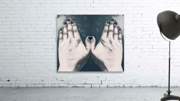 Heart in hand Wall Preview