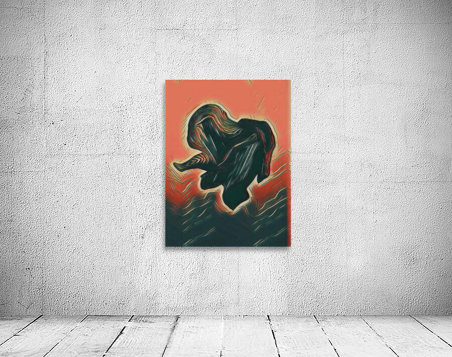Shadowed Figure Wall Preview