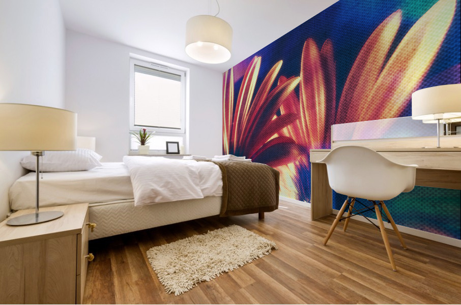 Blooming Bright Mural print
