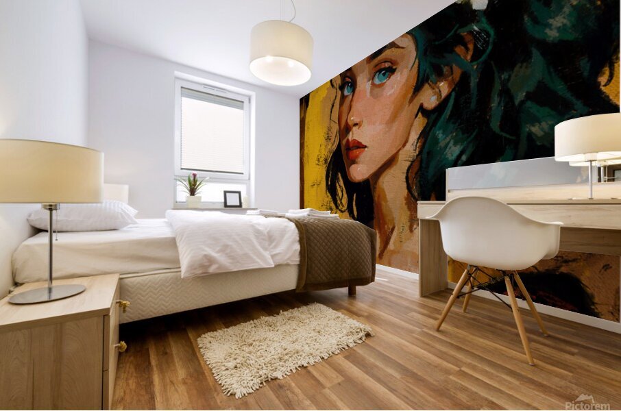 Sage Mural print