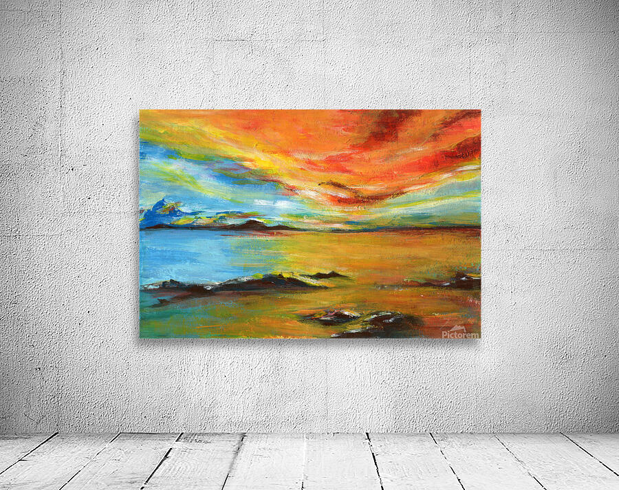 Sunset seascape Wall Preview
