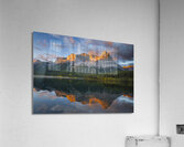 Quarry Pond Sunrise Acrylic Print