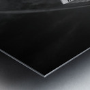 Geometric Conflict Metal print