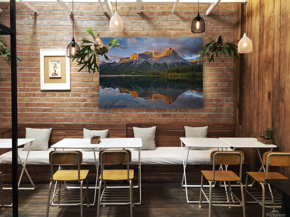 Quarry Pond Sunrise Reproduction