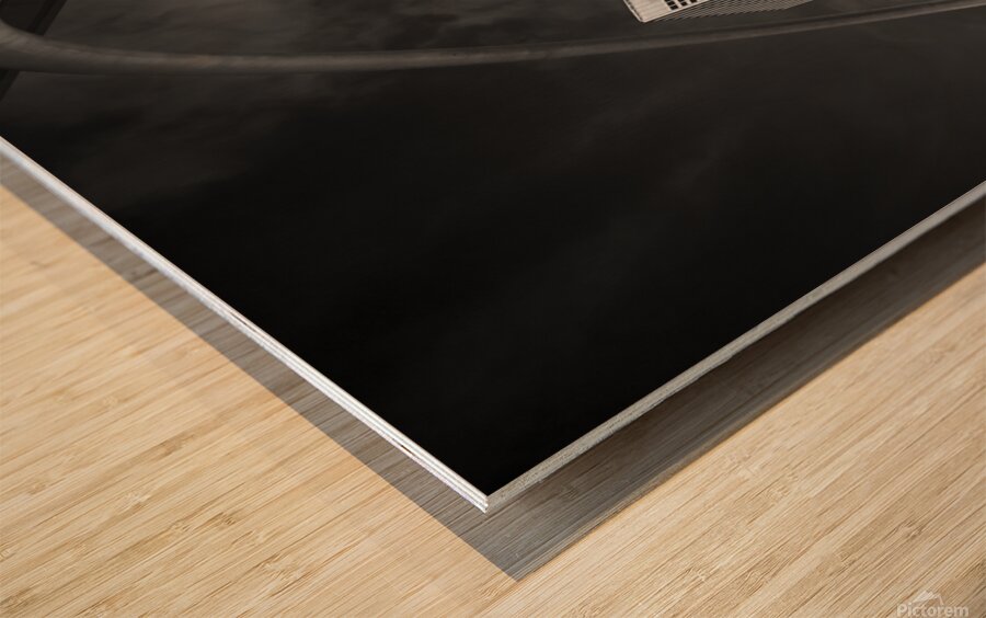 Geometric Conflict Wood print