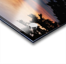 Fog Over Portland Acrylic print