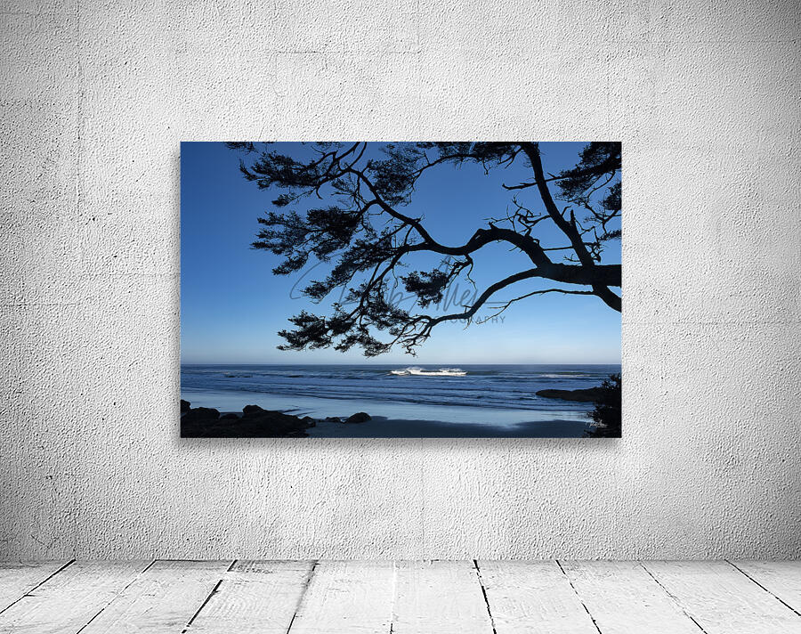 Oregon Coast Silhouette Wall Preview