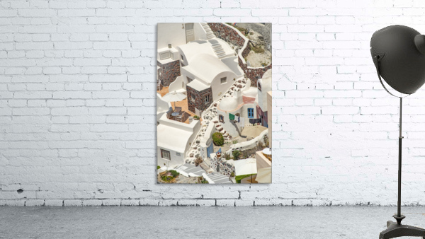 SantoriniEscher Wall Preview