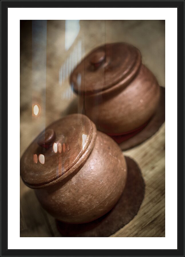 Spice jars Picture Frame print