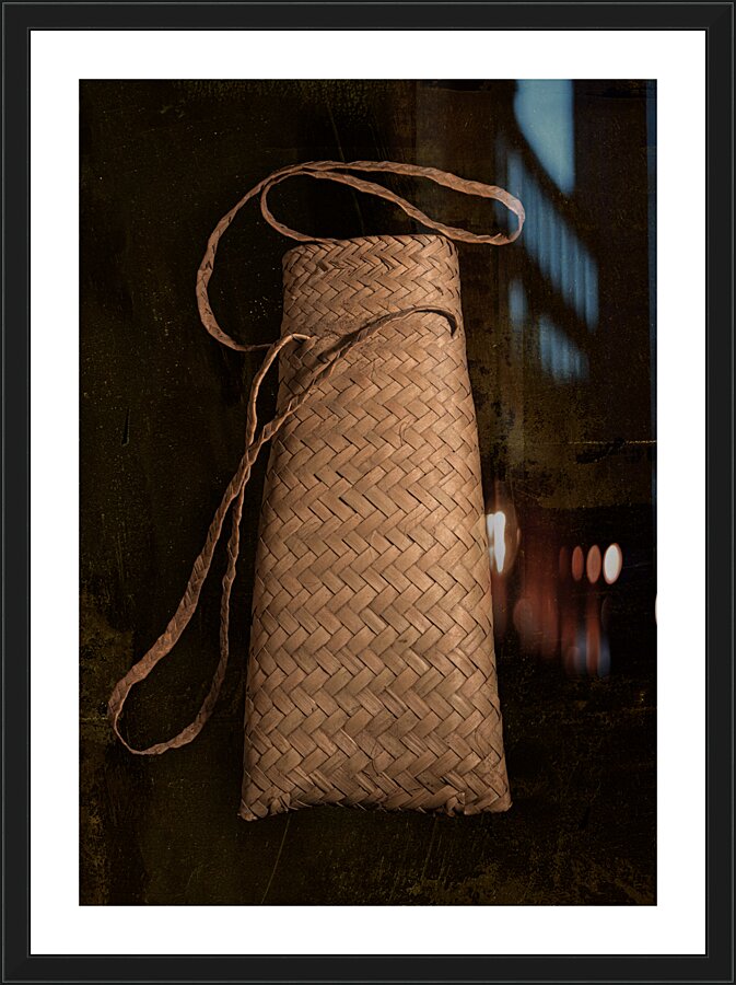 Carrying basket Picture Frame print