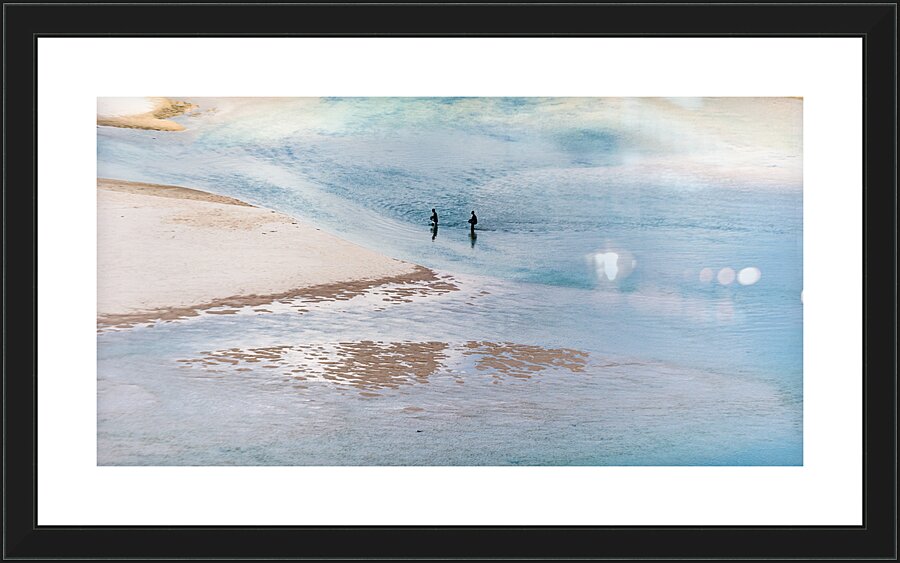 Coastal pastels Picture Frame print