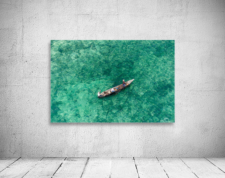 Fishing boat Wall Preview
