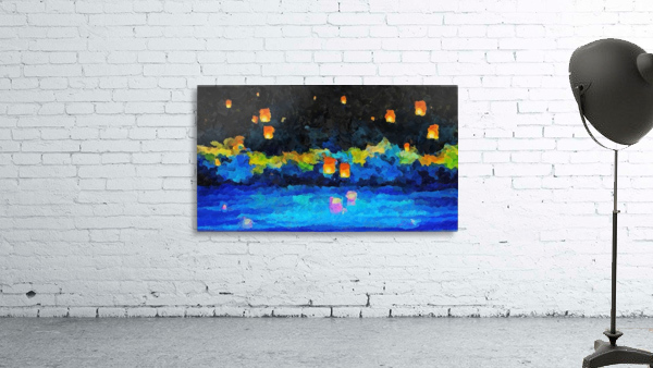 River Lights Wall Preview