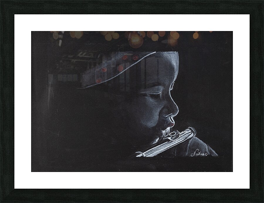 Douce musique Picture Frame print