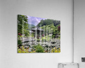 Pavilion Garden of Morning Calm Acrylic Print