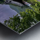 Pavilion Garden of Morning Calm Metal print