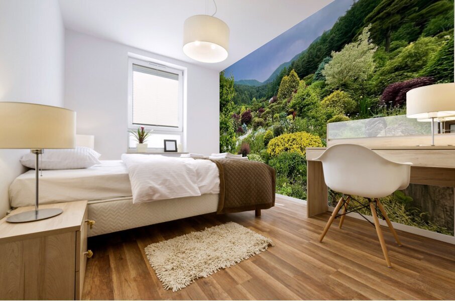 Garden View Mural print