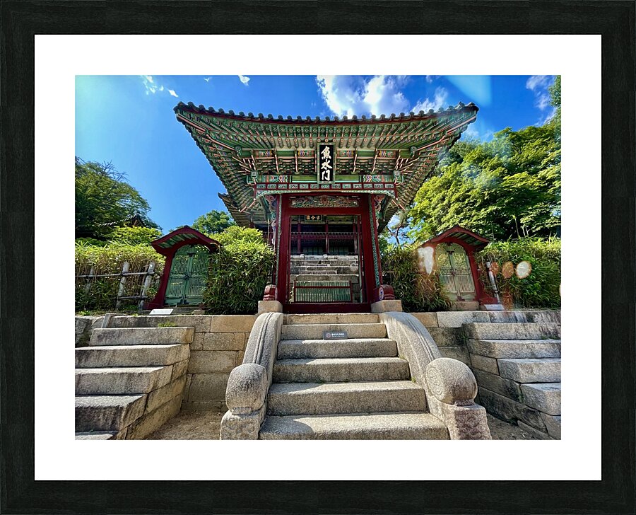 Three Doors Picture Frame print